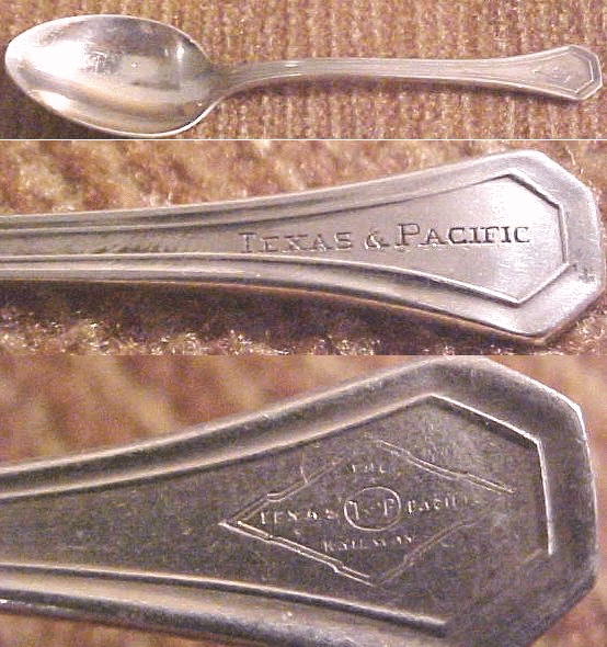 Image of Texas & Pacific Dining Car Railroadiana