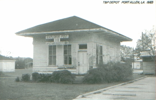 Images of Texas & Pacific Stations and Structures in Port Allen, LA