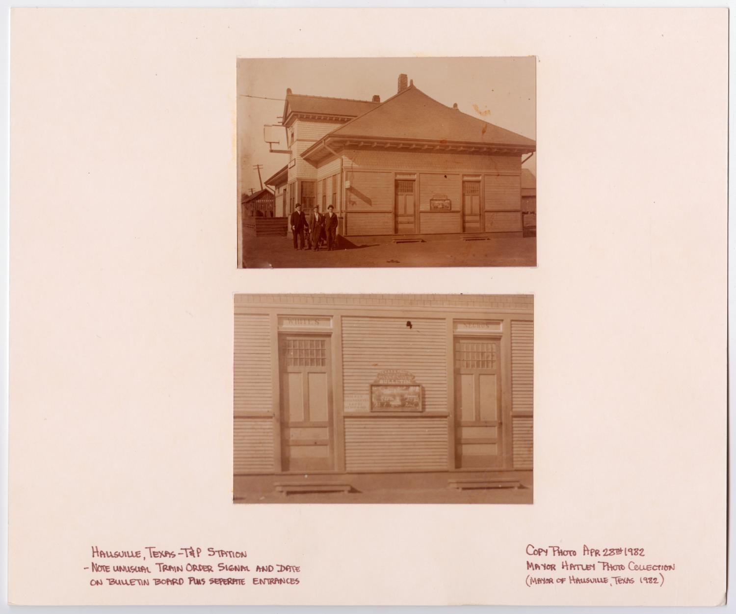 Images of Texas & Pacific Stations and Structures in  Hallsville, TX