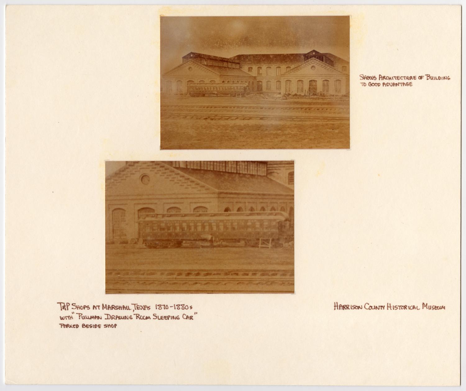 Images of Texas & Pacific Stations and Structures in  Marshall, TX