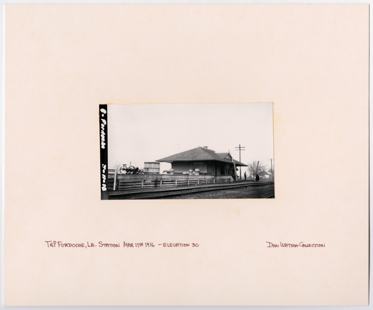 Images of Texas & Pacific Stations and Structures in Fordoche, LA