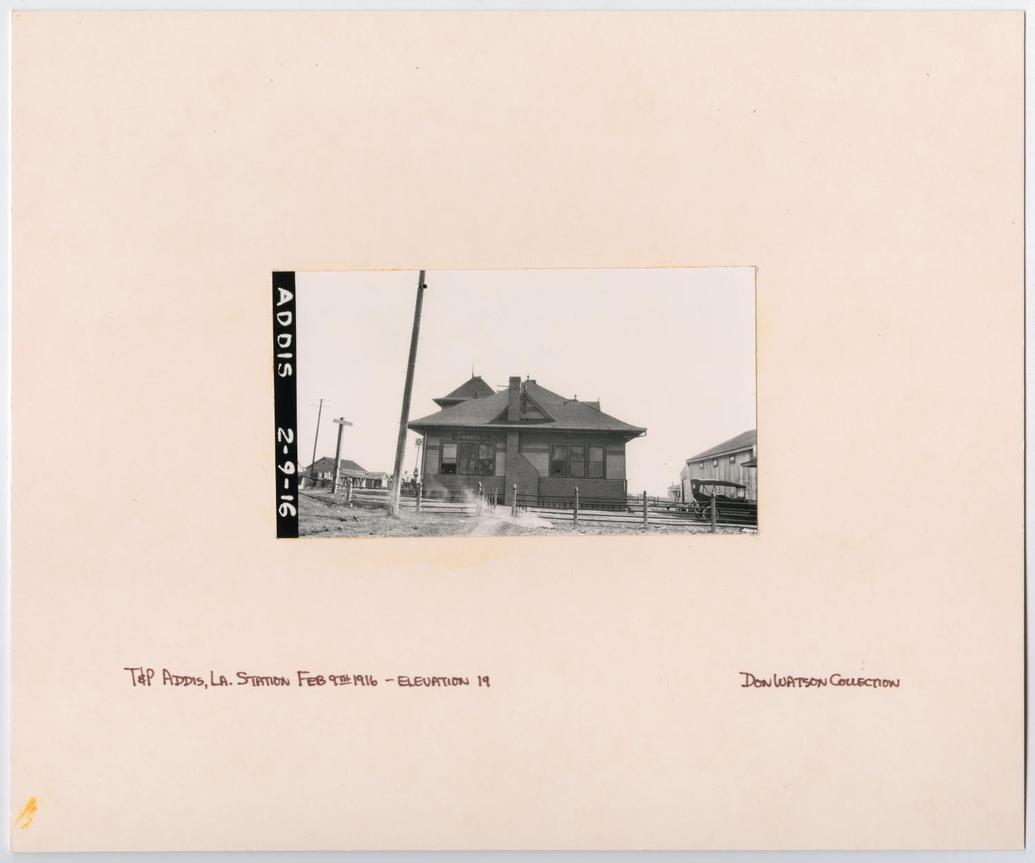 Images of Texas & Pacific Stations and Structures in Addis, LA