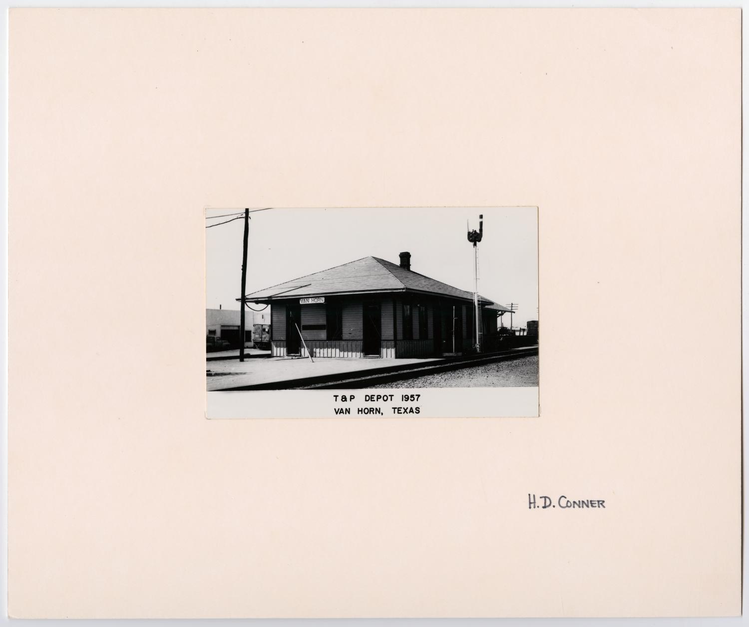 Images of Texas & Pacific Stations and Structures in  Van Horn, TX