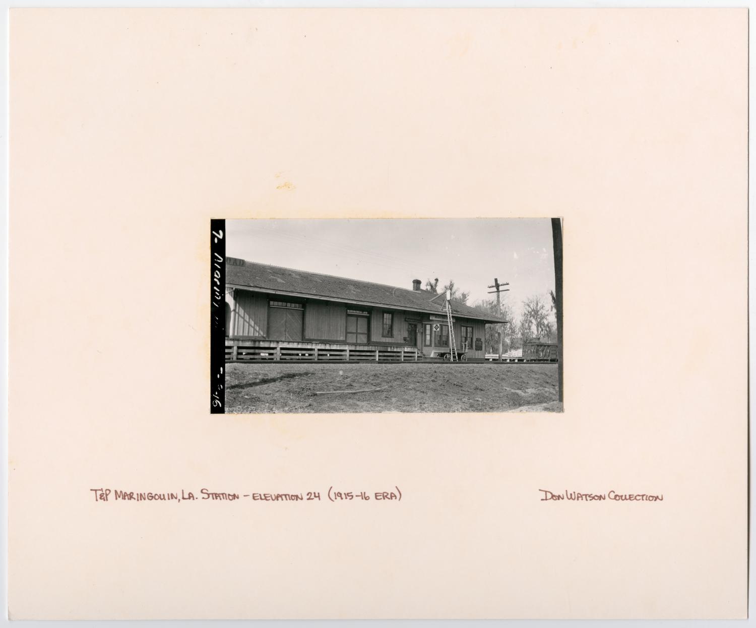Images of Texas & Pacific Stations and Structures in Maringouin, LA