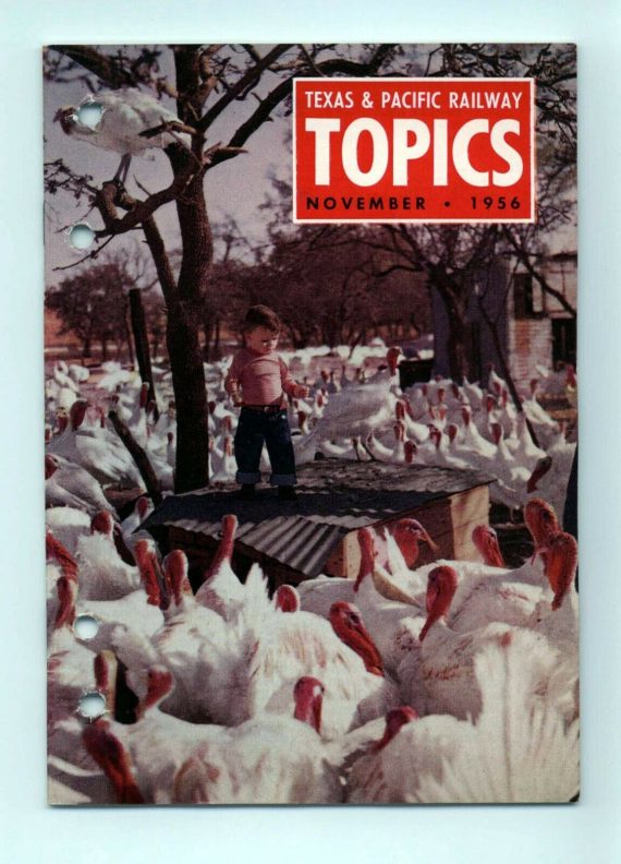 Texas & Pacific Railroad "Topics" November 1956