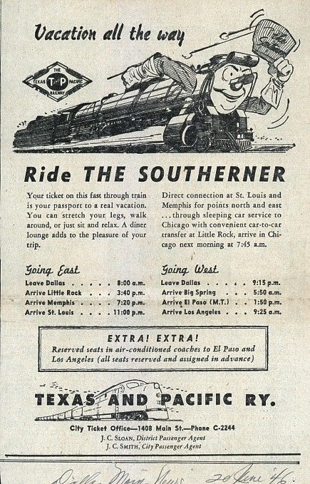 1946 Dallas Morning News