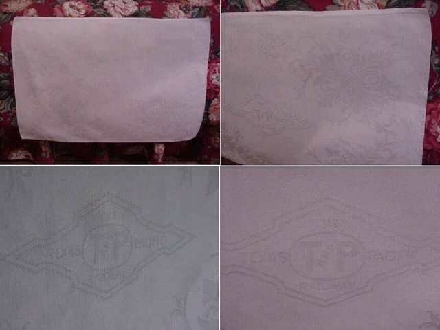 Napkin featuring T&P diamond logo