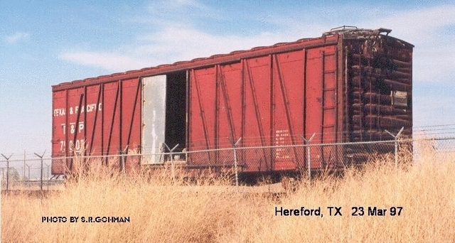 Boxcar 75007 "B" end