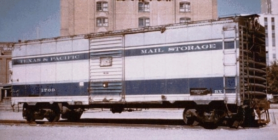 Boxcar Mail Storage 1709