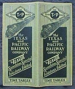 1930 Timetable cover