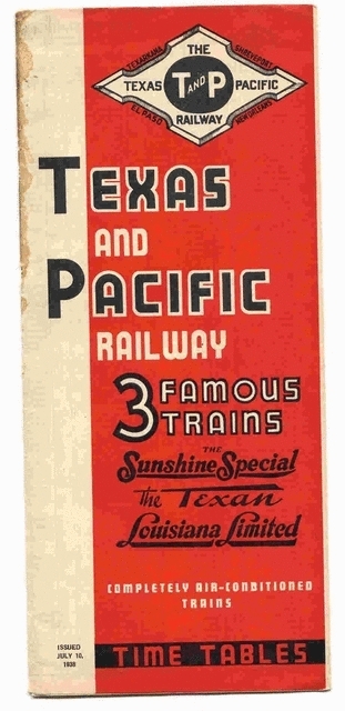 1938 Timetable cover
