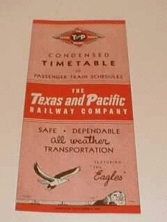 1949 Timetable cover