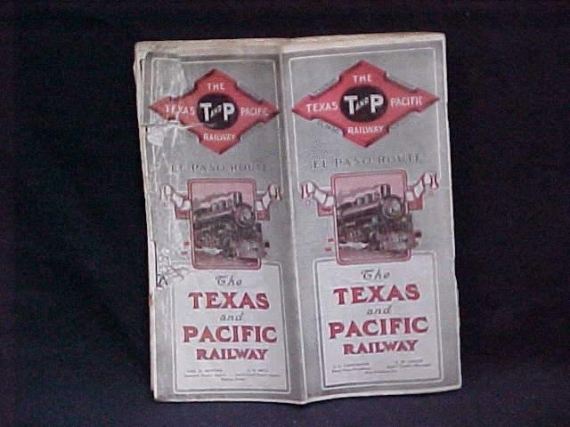1916 Timetable El Paso Route