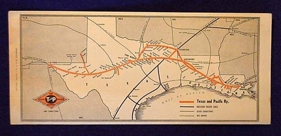 1958 Timetable map