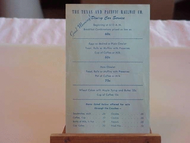 Breakfast Menu