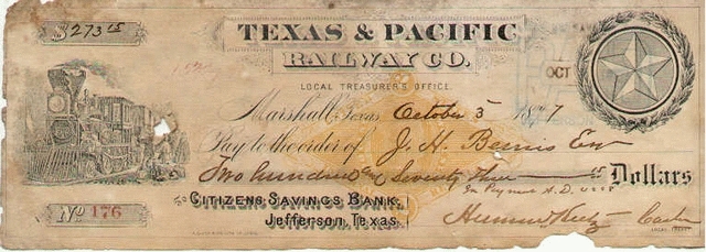 1877 Check