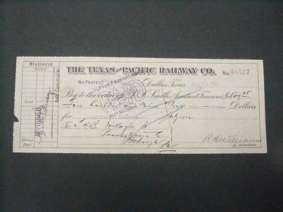 1912 Check
