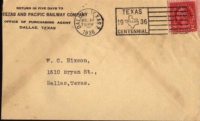 Envelope c1936