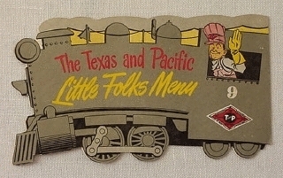 Little Folks Menu