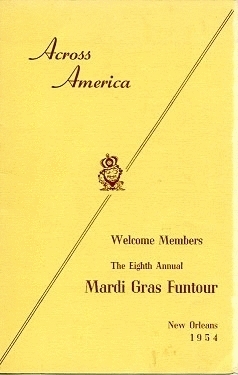 1941 Funtour Menu - cover