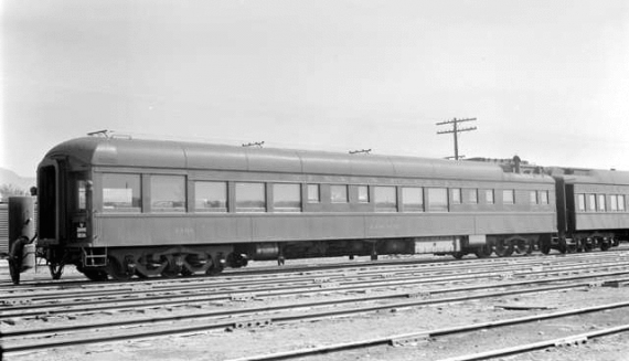Observation Lounge Car El Paso Texas - 24 July 1935