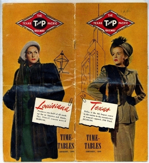 1948 Timetable - cover