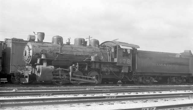 0-6-0 478 Ft. Worth TX - 24 July 1936