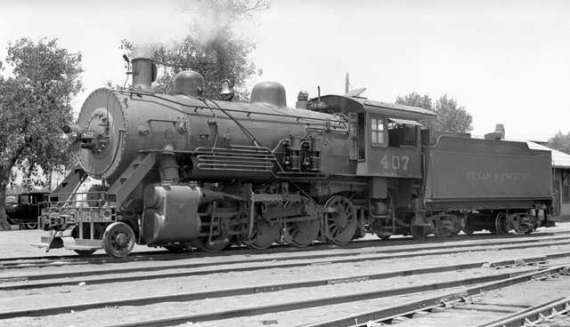 2-8-0 407 El Paso TX - 24 July 1935