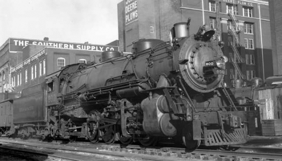 2-8-2 800 Dallas TX - 25 July 1936