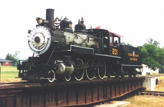 4-6-0 316 - (Texas State Railroad 201)