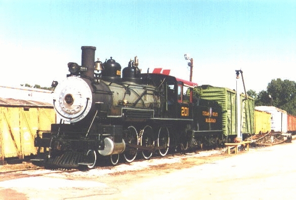 4-6-0 316 - (Texas State Railroad 201)