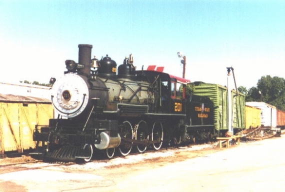 4-6-0 316 - (Texas State Railroad 201)