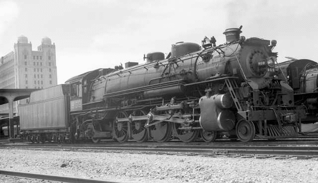 4-8-2 909 Ft. Worth TX - 24 July 1936