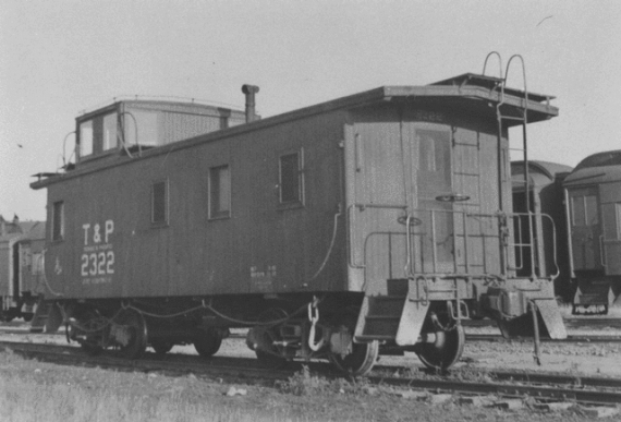 Caboose 2322 Sweetwater TX - c1939