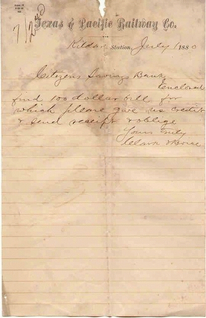 1880 July Letterhead
