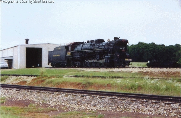 2-10-4 610 at Texas State Railroad