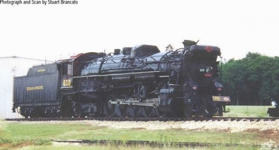 2-10-4 610 at Texas State Railroad