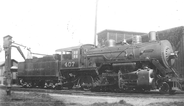 2-8-0 407 El Paso Tx 1935