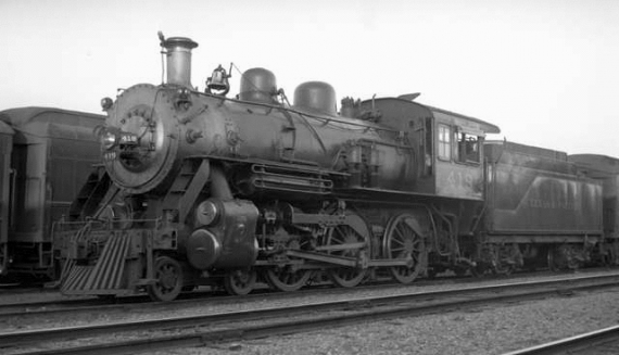 4-6-0 419 Alexandria LA 27 July 1932
