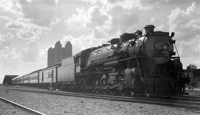 4-8-2 905 The Sunshine Special<BR>Ft Worth TX<BR>26 July 1932
