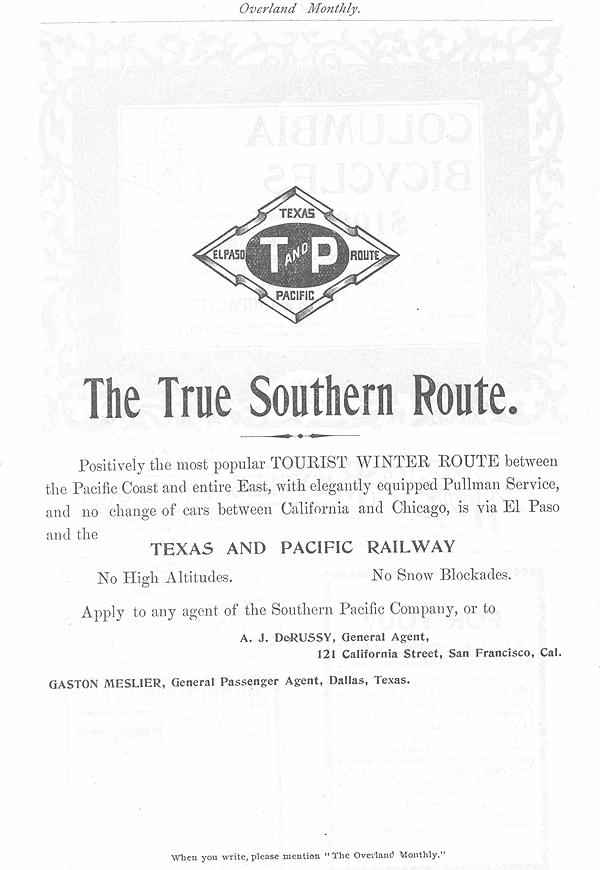 1895 Overland Monthly
