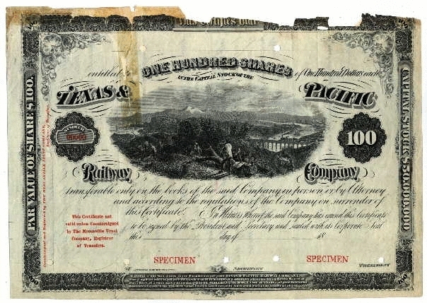1880s Stock Specimen