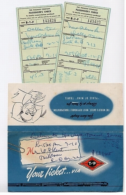 Ticket Folder and Tickets