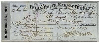 Check - 23 February 1880