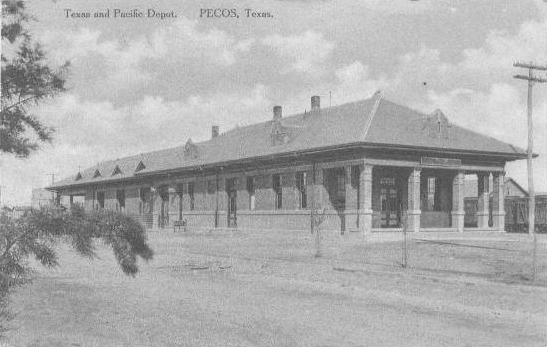 Pecos Texas c1912