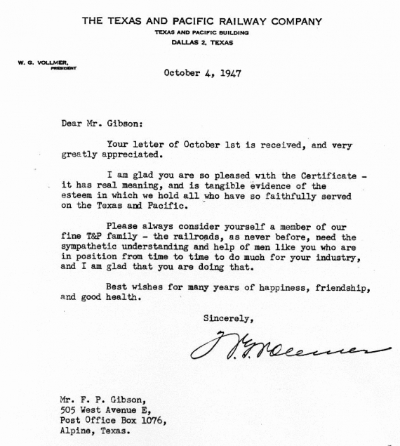 1947 Letterhead