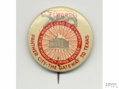Panther City (Ft. Worth) Pin