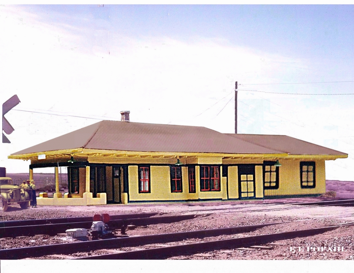 Toyah TX Passenger-Freight Station
