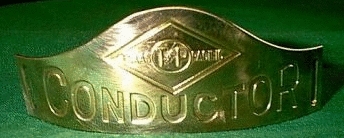 Conductor Hat Badge