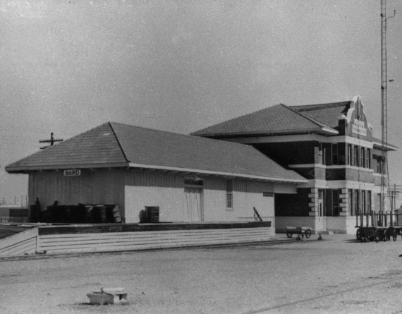 Baird Depot and Freight Station c1950's